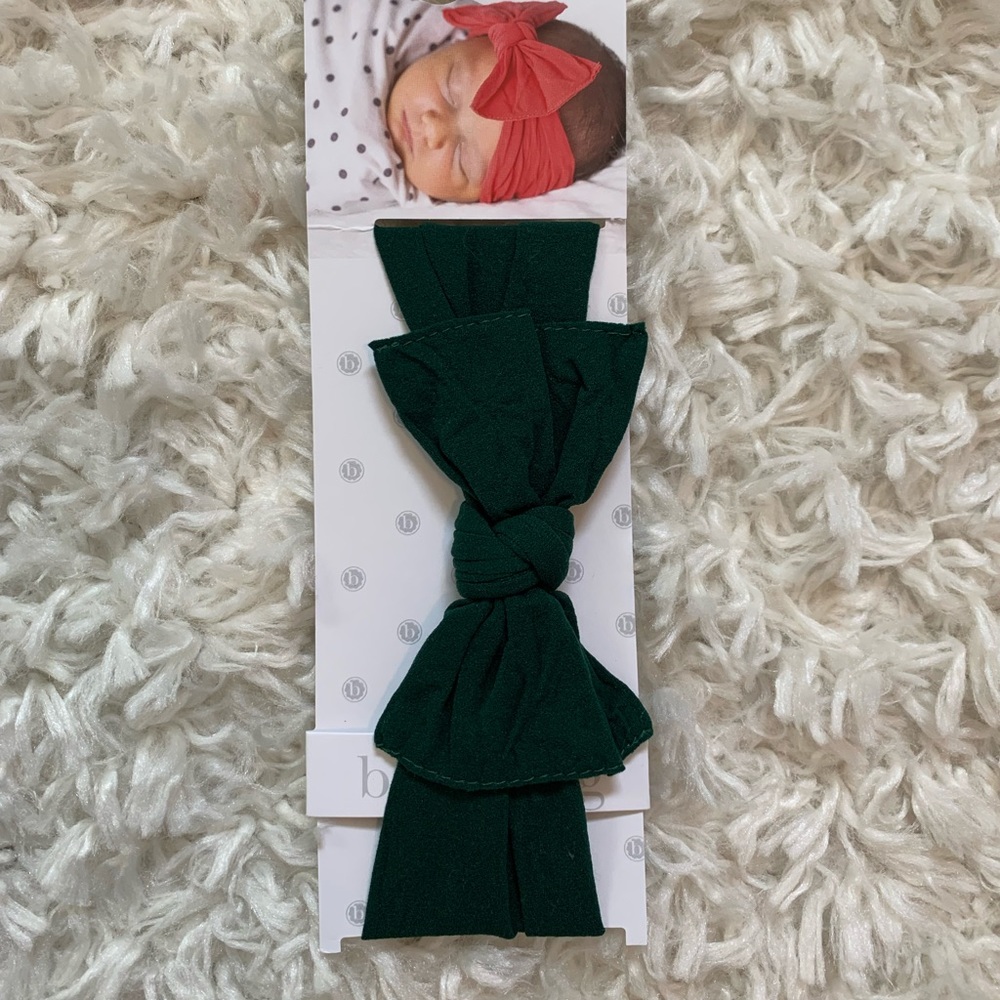 Baby bling bow solid knot